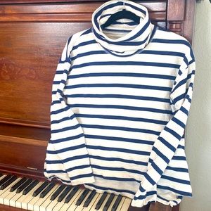 J Crew cropped turtle neck